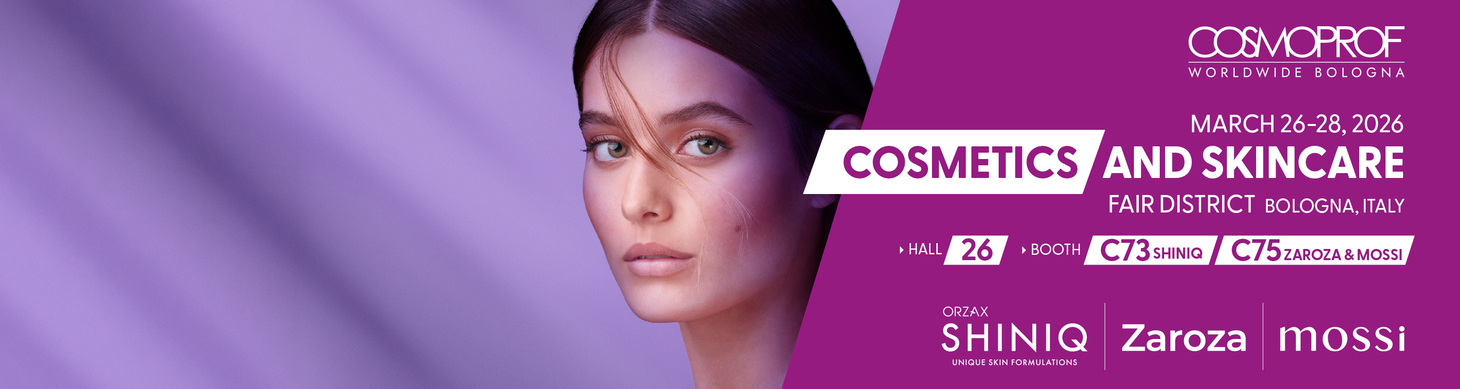 Cosmoprof Bologna 2026 banner